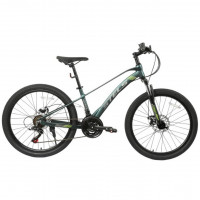 Велосипед  24" Stels Turbo 470 MD Z010 (EP-00005887) 055155 Темно-зеленый матовый