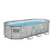 Каркасный бассейн Bestway Power Steel Swim Vista Series 56716, 549х274х122 см (камень) 56716 75_75