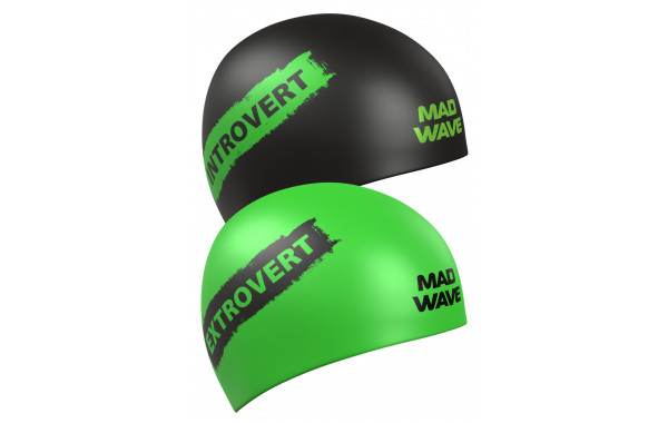 Силиконовая шапочка Mad Wave Reverse Introvert M0554 36 0 00W Зеленый 600_380