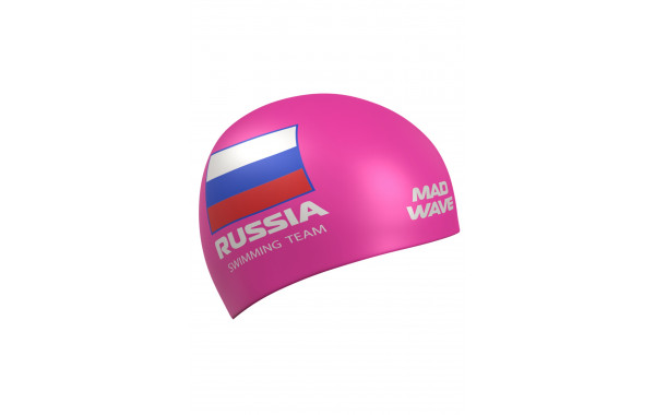 Силиконовая шапочка Mad Wave Swimming team M0558 18 0 11W Розовый 600_380
