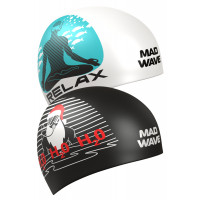 Силиконовая шапочка Mad Wave Reverse Diver M0554 35 0 00W Белый