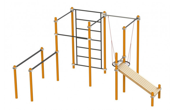 Комплекс для занятий Воркаут Spektr Sport SP WRK-77_76mm 600_380