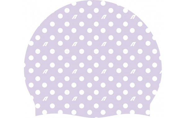Шапочка для плавания Atemi silicone cap Point violet TSC1PV Принт 600_380