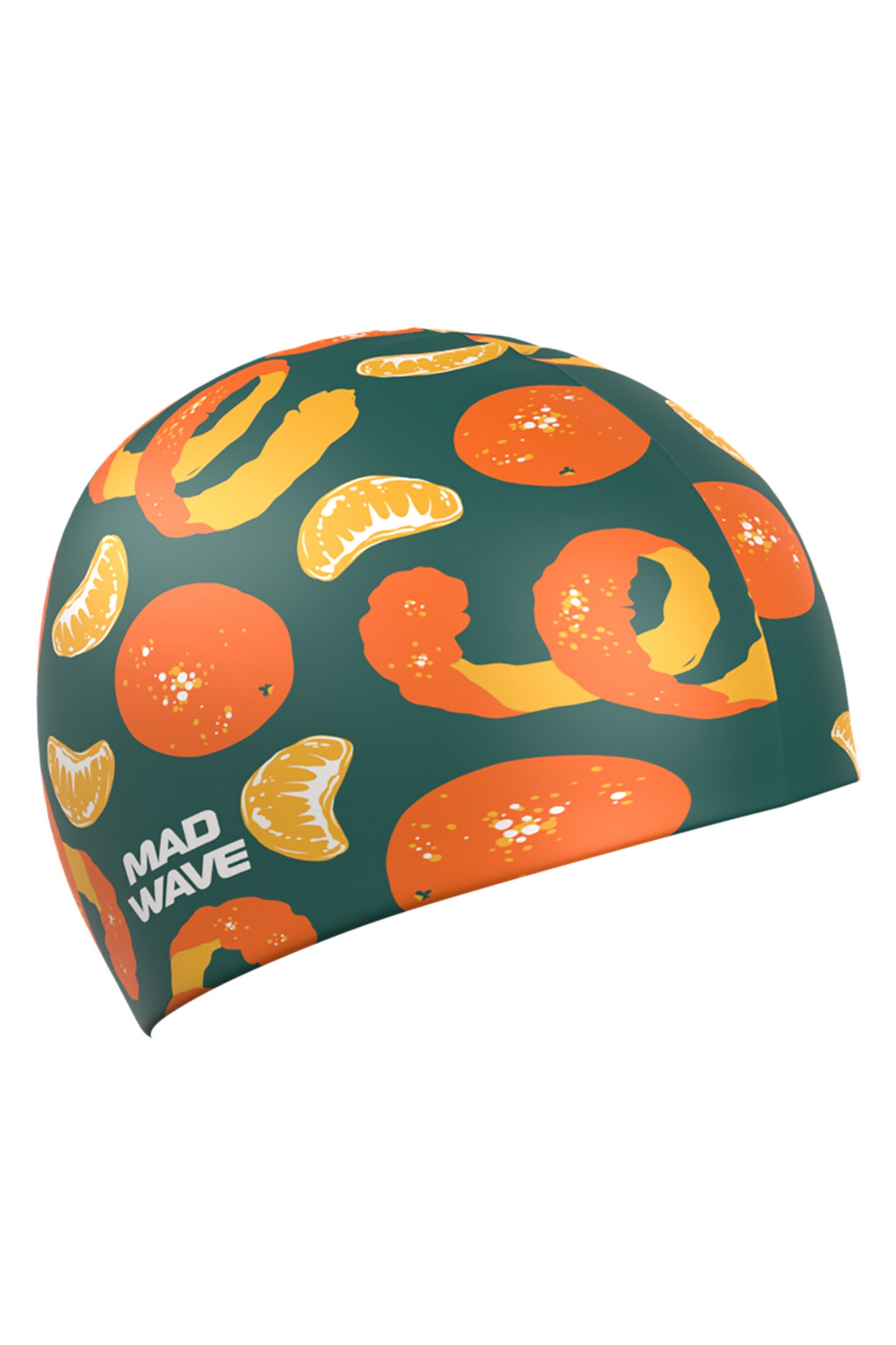Силиконовая шапочка Mad Wave Happy New Year M0554 66 0 10W Зеленый 1333_2000