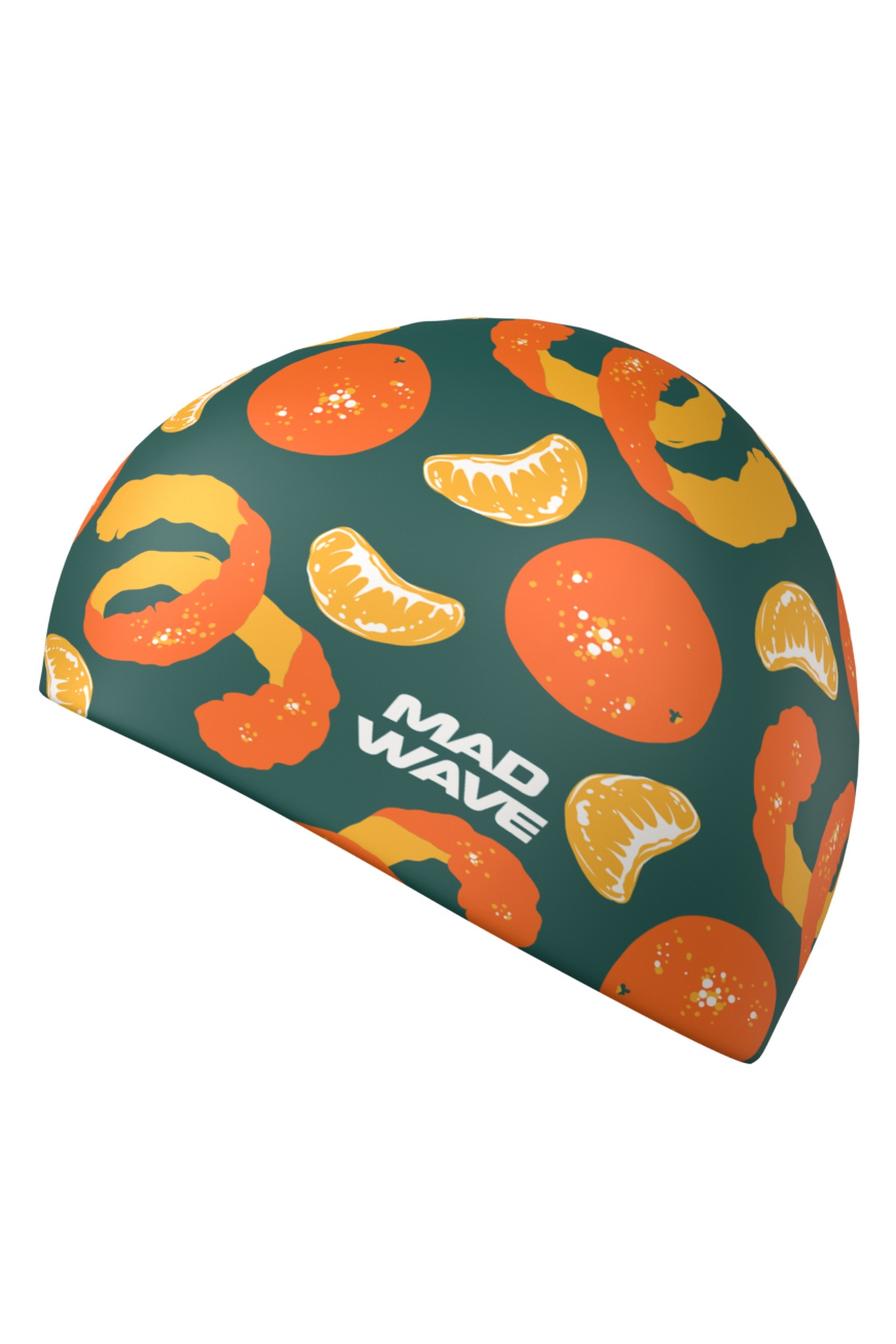 Силиконовая шапочка Mad Wave Happy New Year M0554 66 0 10W Зеленый 1333_2000