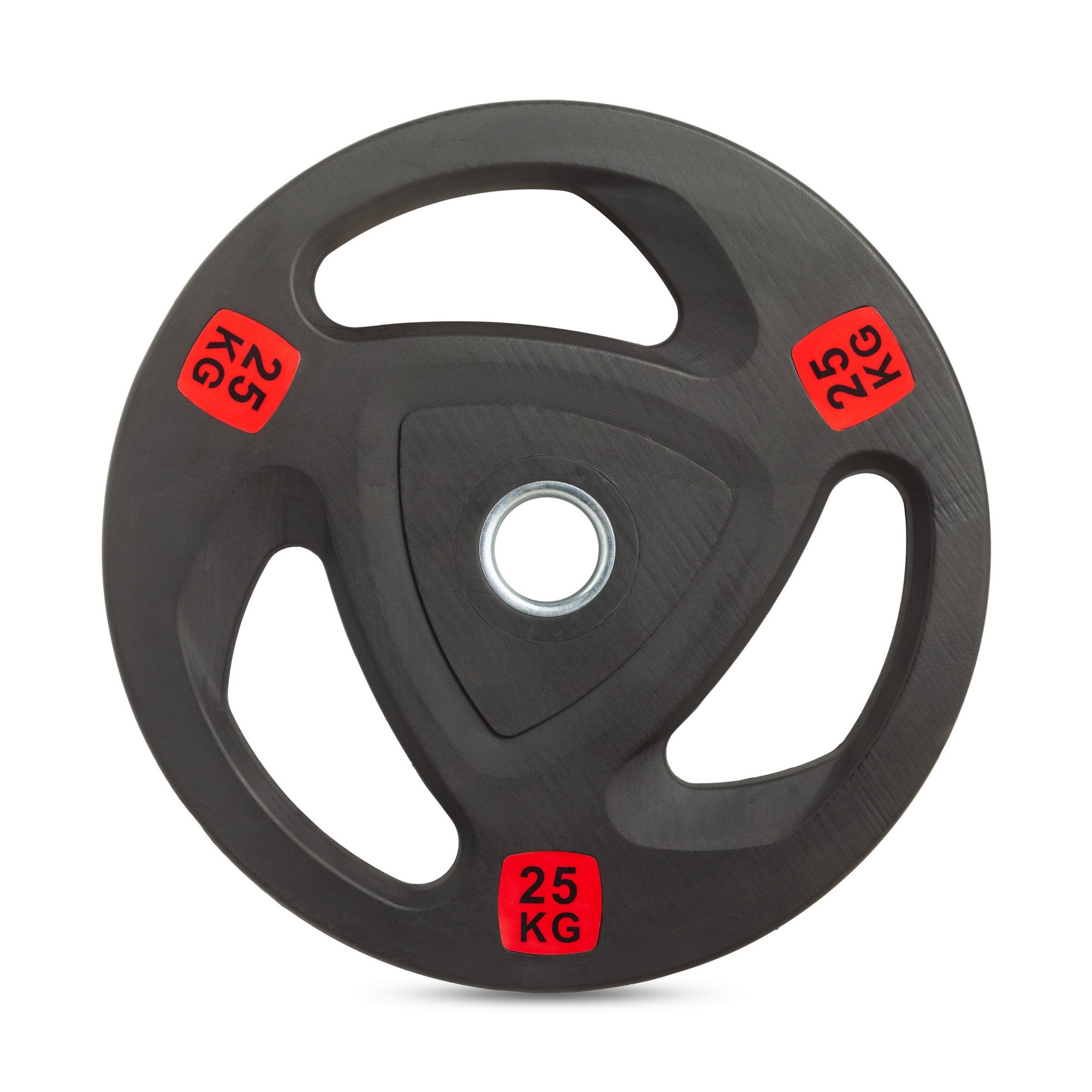Диск 51мм обрезиненный с 3-мя хватами 25кг VictoryFit VF-ST51250 2000_2000