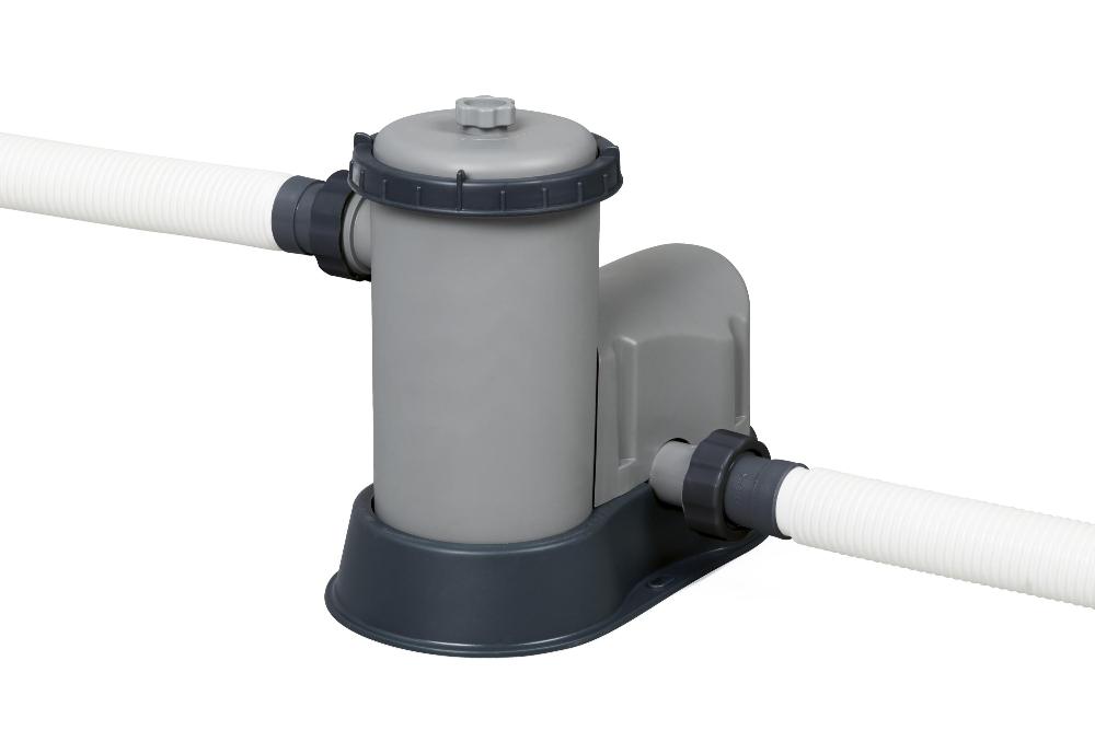 Каркасный бассейн Bestway Power Steel Swim Vista Series 56716, 549х274х122 см (камень) 56716 1000_667