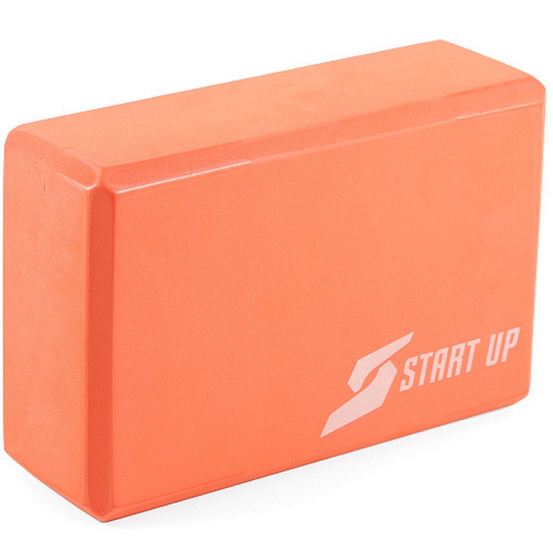 Блок для йоги Start Up ECE065 персиковый (2 шт) 800_800