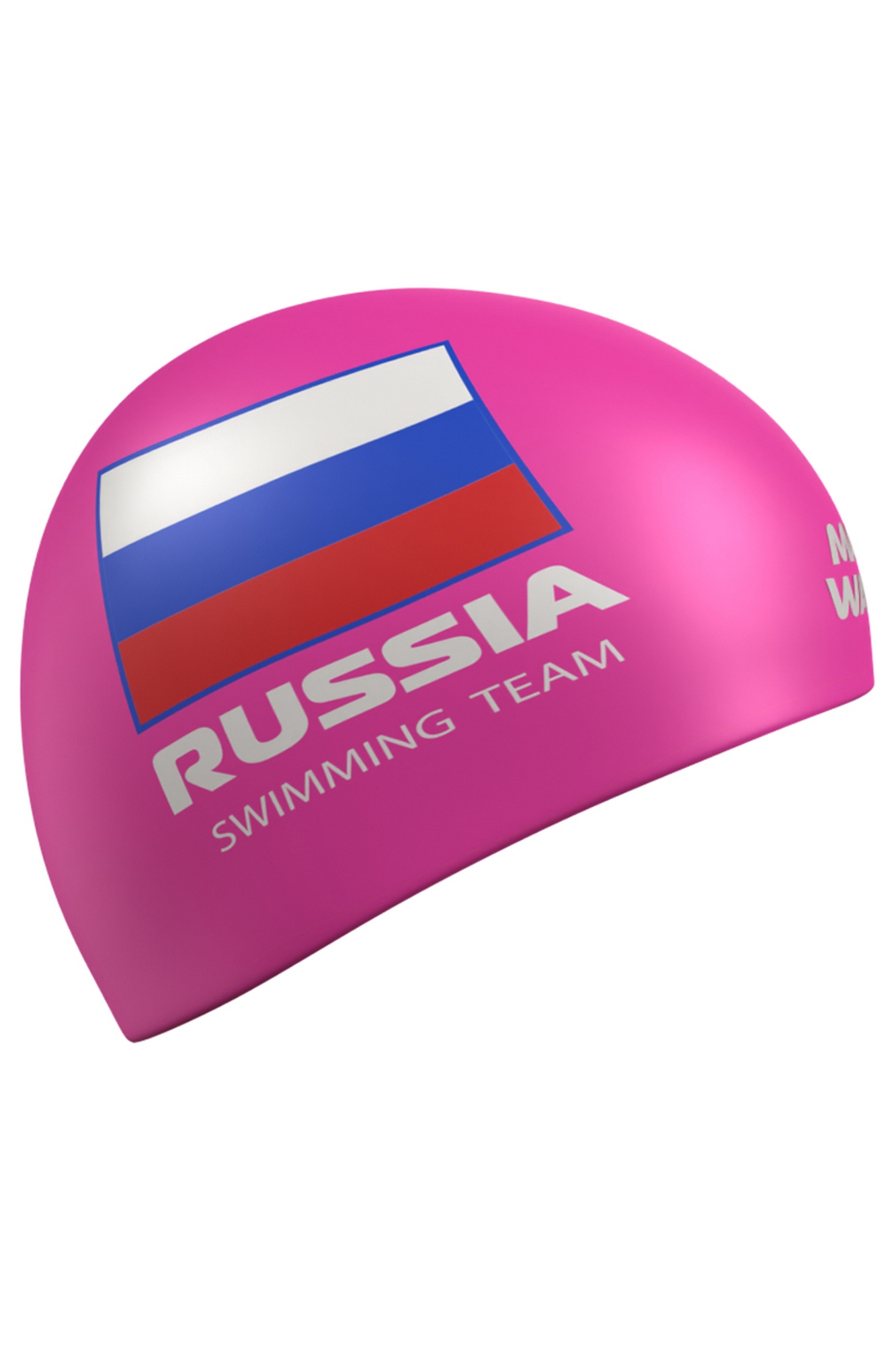 Силиконовая шапочка Mad Wave Swimming team M0558 18 0 11W Розовый 1333_2000