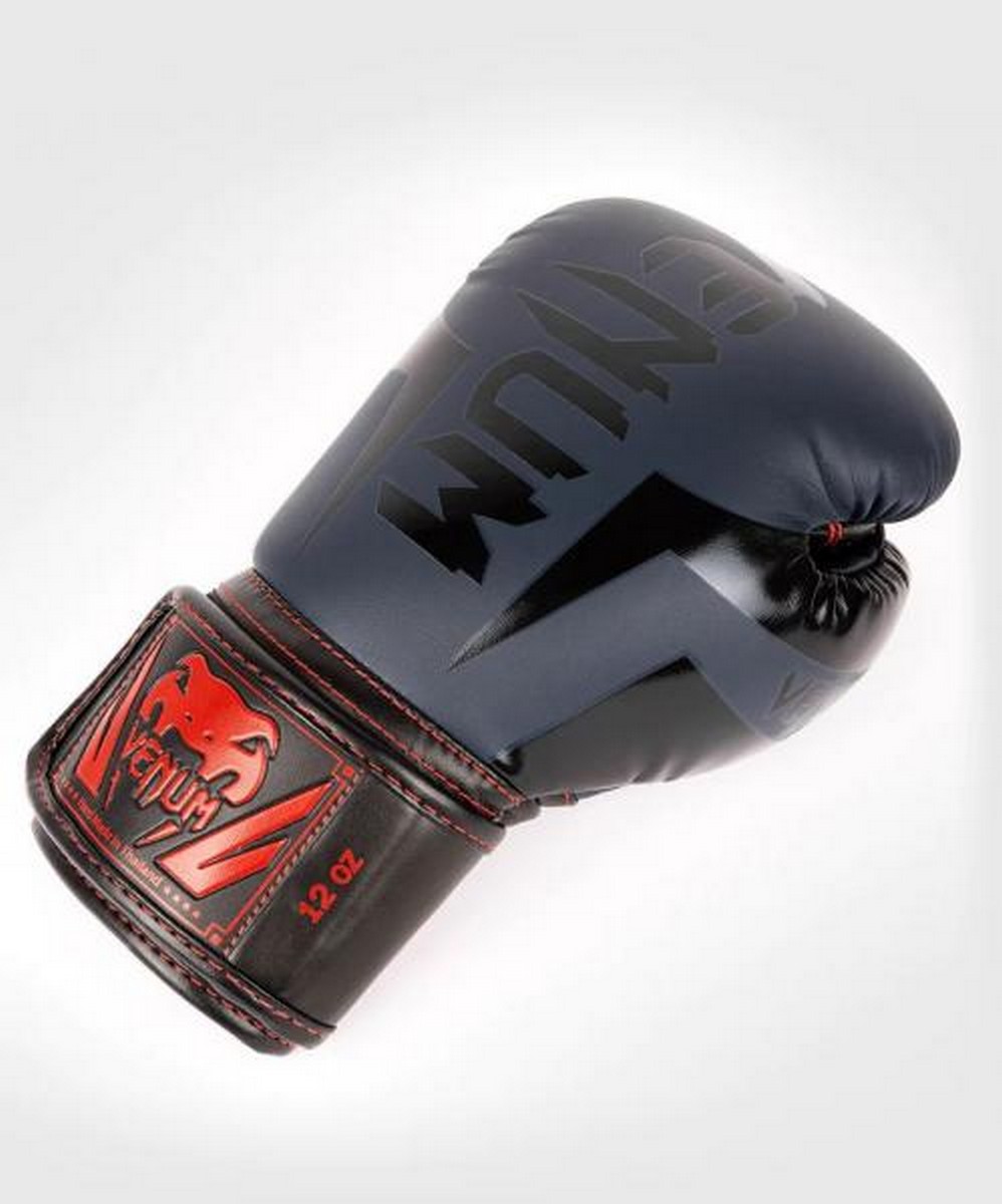 Перчатки Venum Elite 1392-575-12oz синий\черный\красный 998_1200