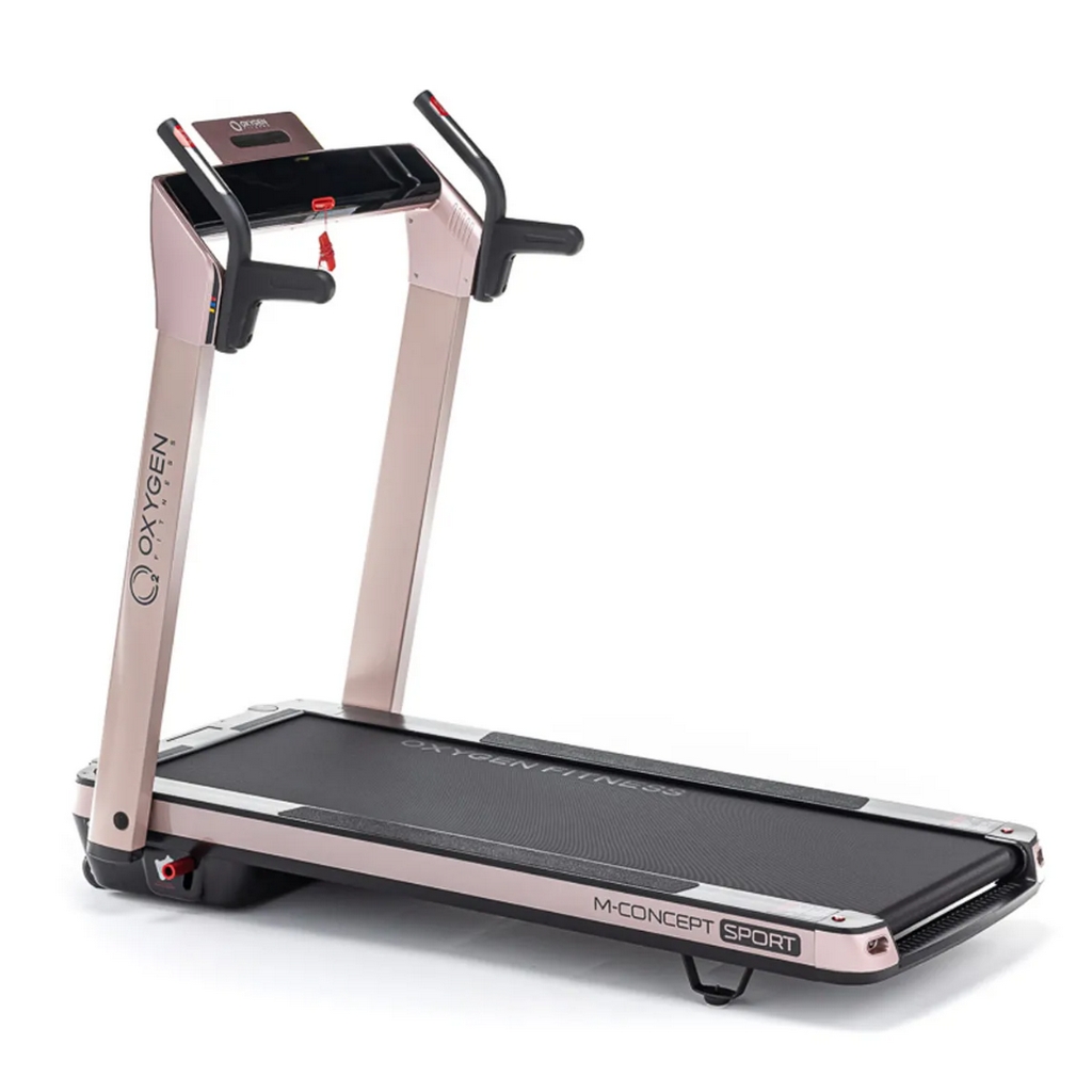 Беговая дорожка домашняя Oxygen Fitness M-CONCEPT SPORT Soft pink 1024_1024