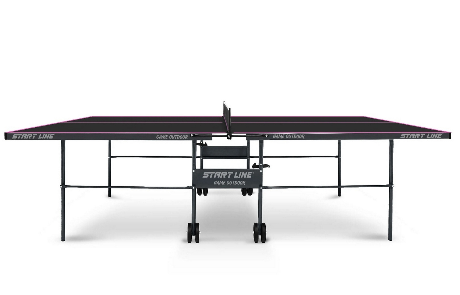 Теннисный стол Game Всепогодный с сеткой Start Line 6034-2 Black 1600_1027