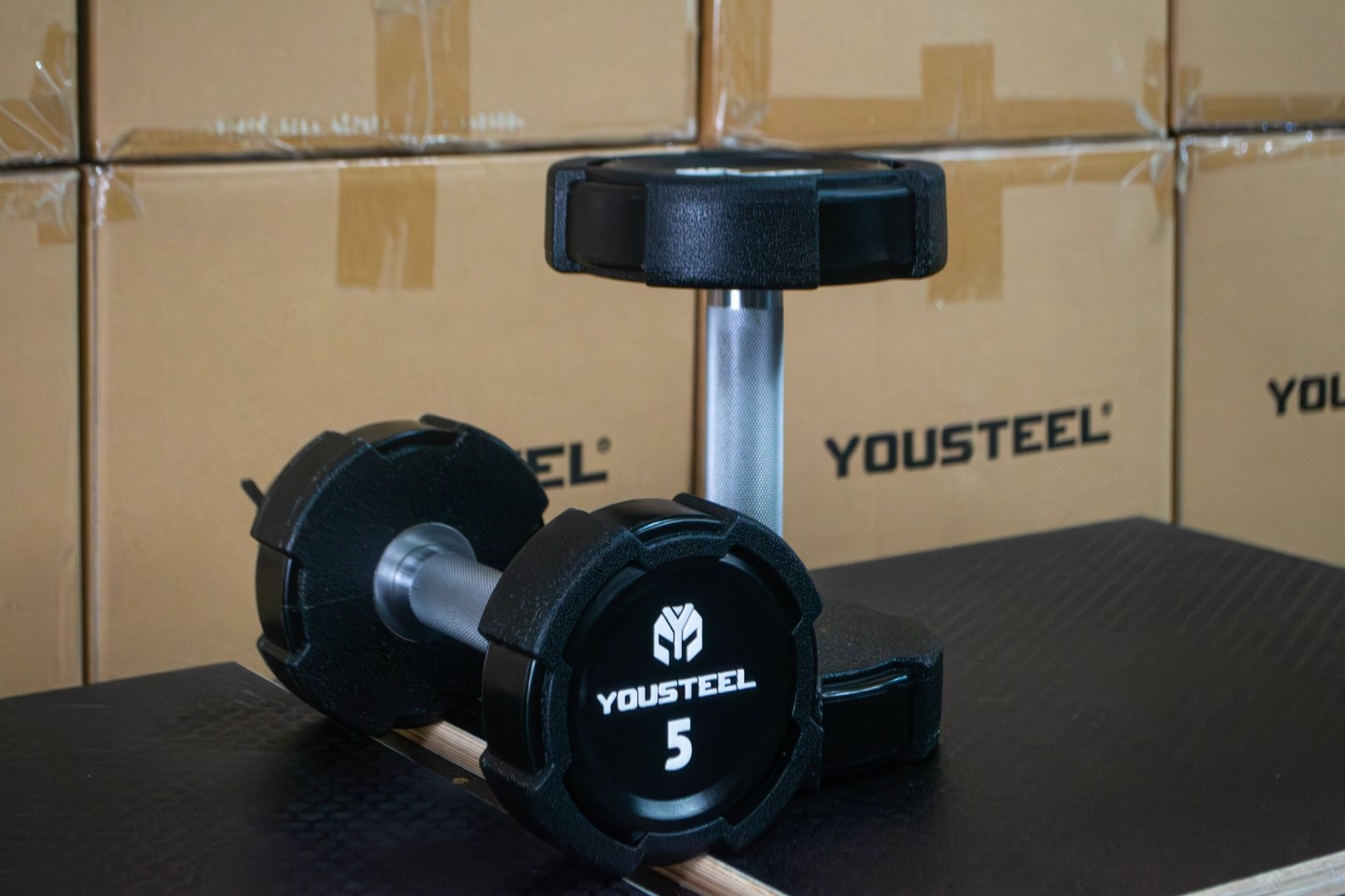 Гантель EVO 5кг полиуретановая YouSteel 2000_1334