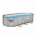 Каркасный бассейн Bestway Power Steel Swim Vista Series 56716, 549х274х122 см (камень) 56716 120_120