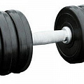 Гантель профессиональная хром/резина 31 кг. Iron King IK 500-31 120_120