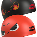 Силиконовая шапочка Mad Wave Reverse Angry M0554 34 0 00W Красный 120_120