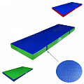 Мат гимнастический 200х50х10см винилискожа-антислип (холлослеп/холлофайбер) Dinamika ZSO-001321 120_120