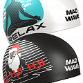 Силиконовая шапочка Mad Wave Reverse Diver M0554 35 0 00W Белый 120_120